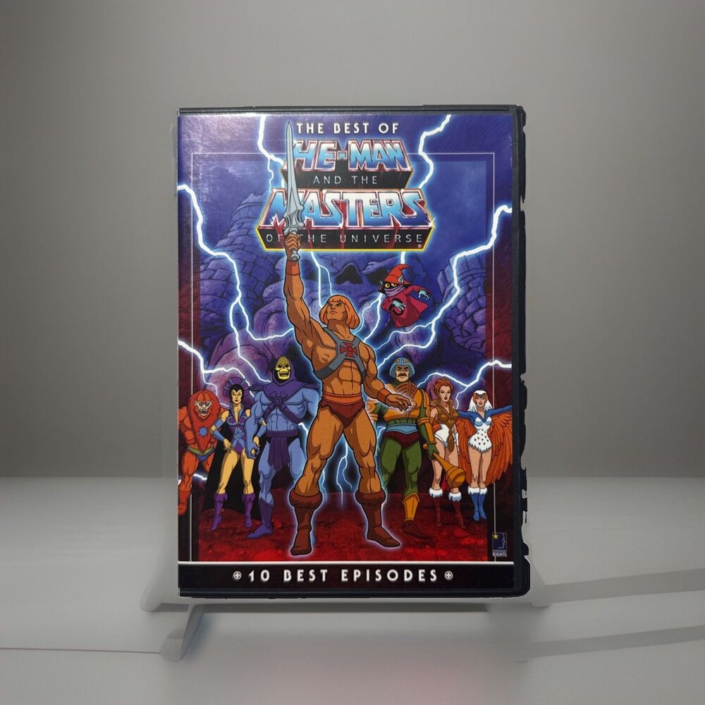 Best of HE-MAN & MASTERS OF THE UNIVERSE - 2 DVD Set - 80's Cartoon